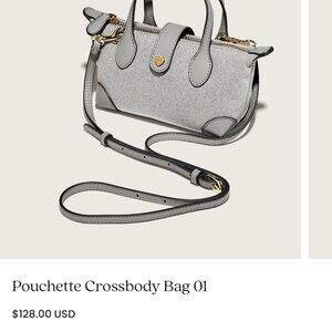 BNWT STONEY CLOVER LANE POUCHETTE CROSSBODY 01 - Gray Crossbody Bag